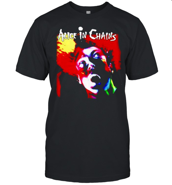 Alice In Chains warner music facelift shirt