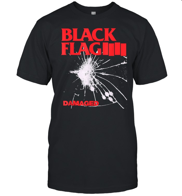 Blacks Flag Damaged shirt