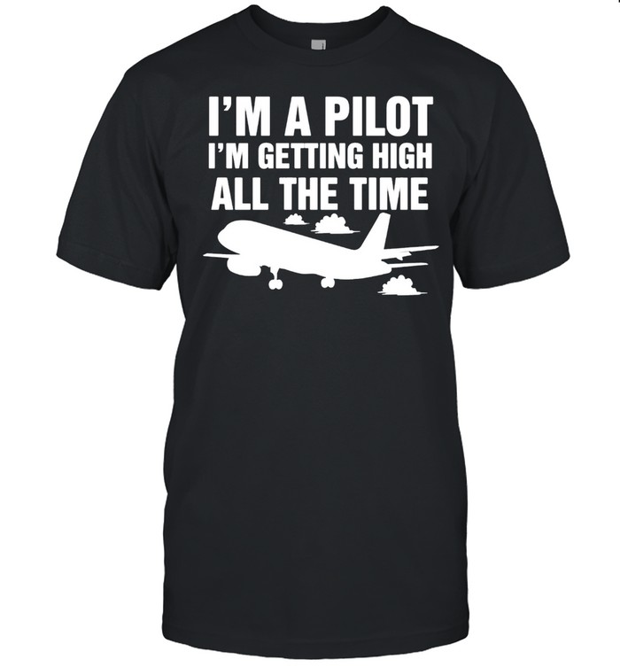 Pilot Flying Aviator Aircraft Aviation Airplane Pilot Shirt