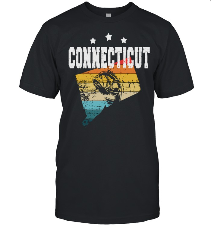 Retro Connecticut fishing shirt
