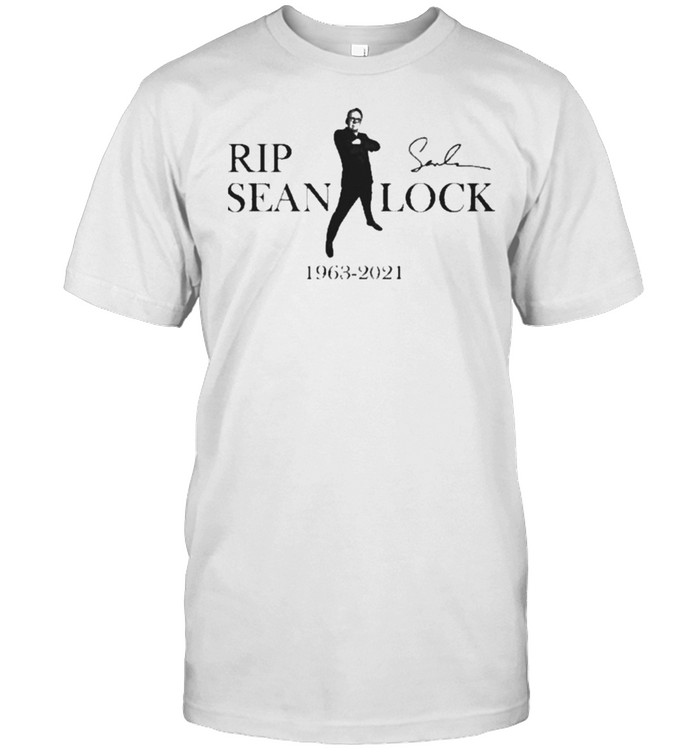 Rip Sean Lock 1963 2021 signature shirt