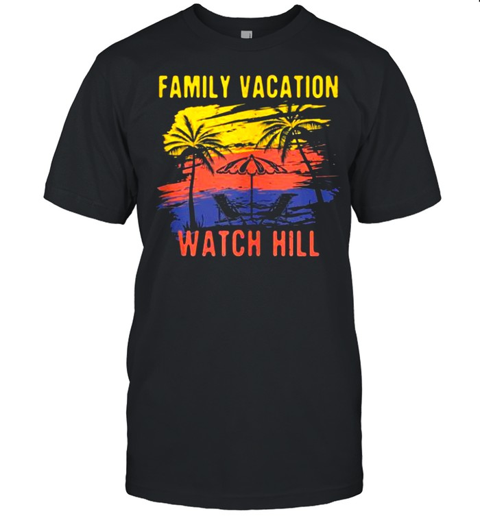 Family Vacation Watch Hill Holiday Rhode Island Festival shirt