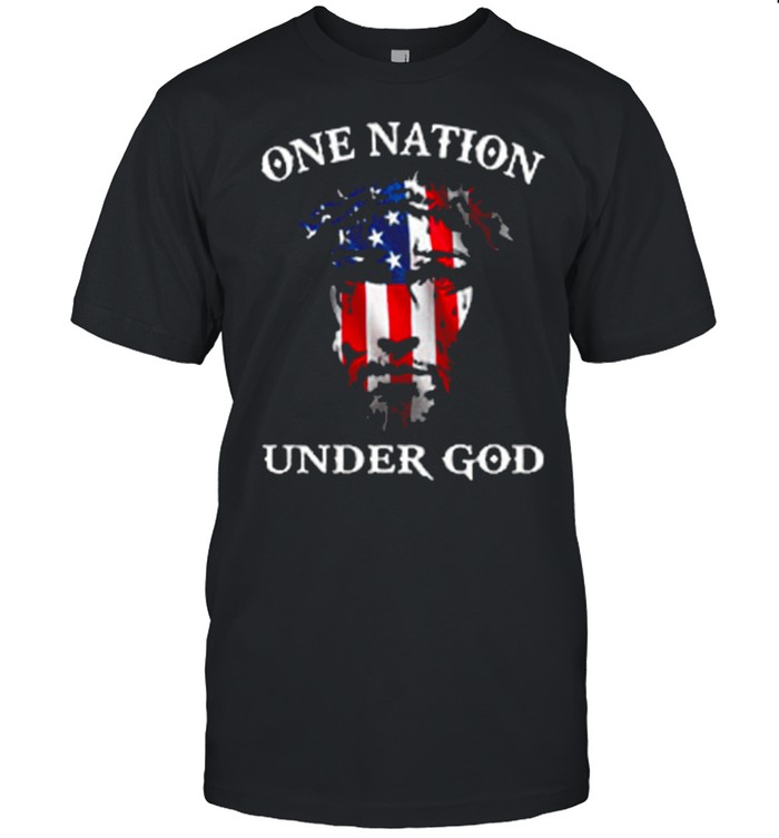 Jesus one nation under God shirt