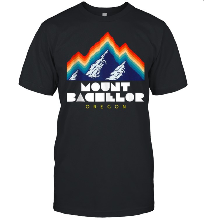Mount Bachelor, Oregon Usa Ski Resort 1980S Retro Shirt