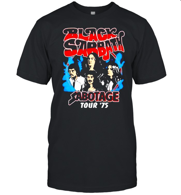 Black Sabbath Sabotage ’75 Tour Shirt