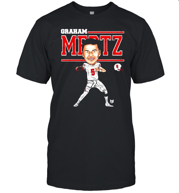 Graham Mertz Wisconsin Personalities Football Shirt