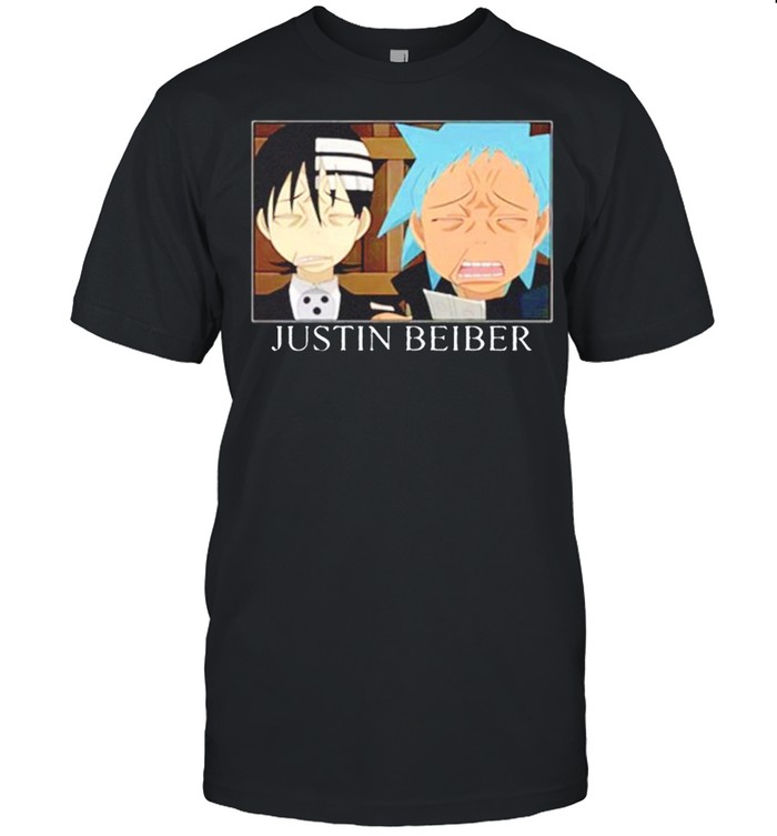 Soul Eater Justin Bieber t-shirt