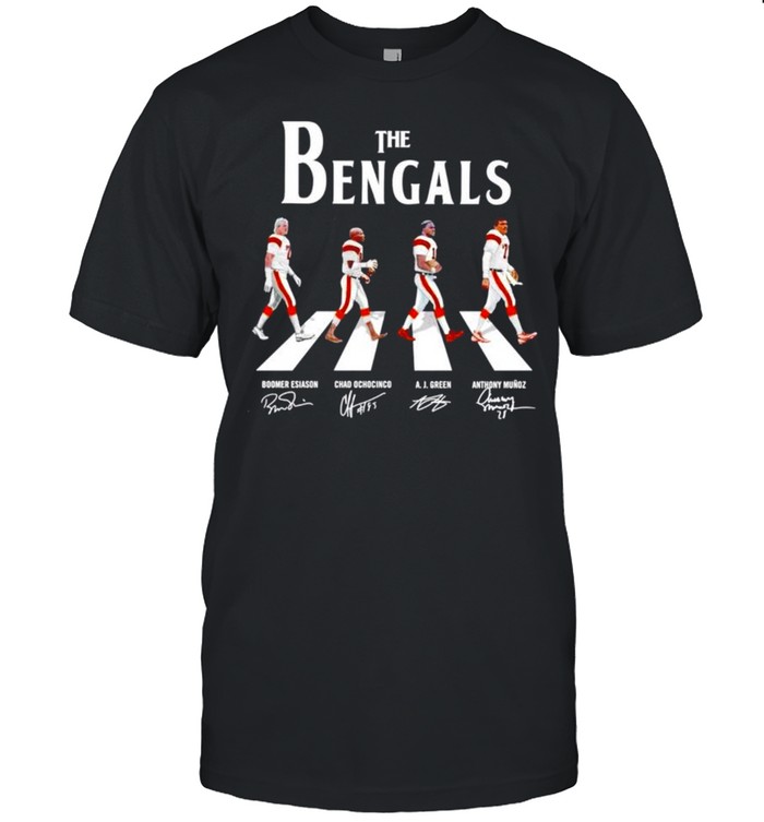 The Bengals Abbey Road Signatures Shirt