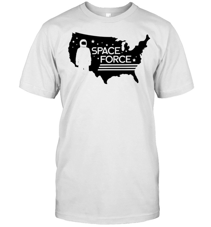 America Astronaut Space Force Shirt