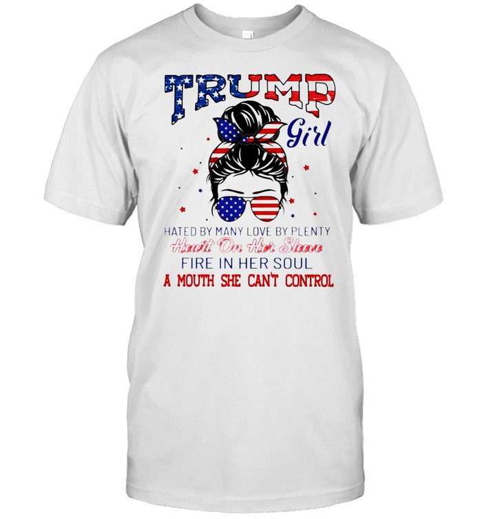 Trump girl hated by many love by plenty shirt Classic Men's T-shirt