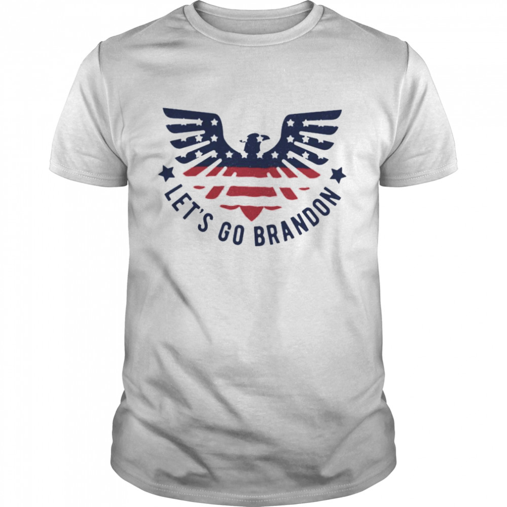 Eagle american flag Let’s go Brandon anti Biden shirt