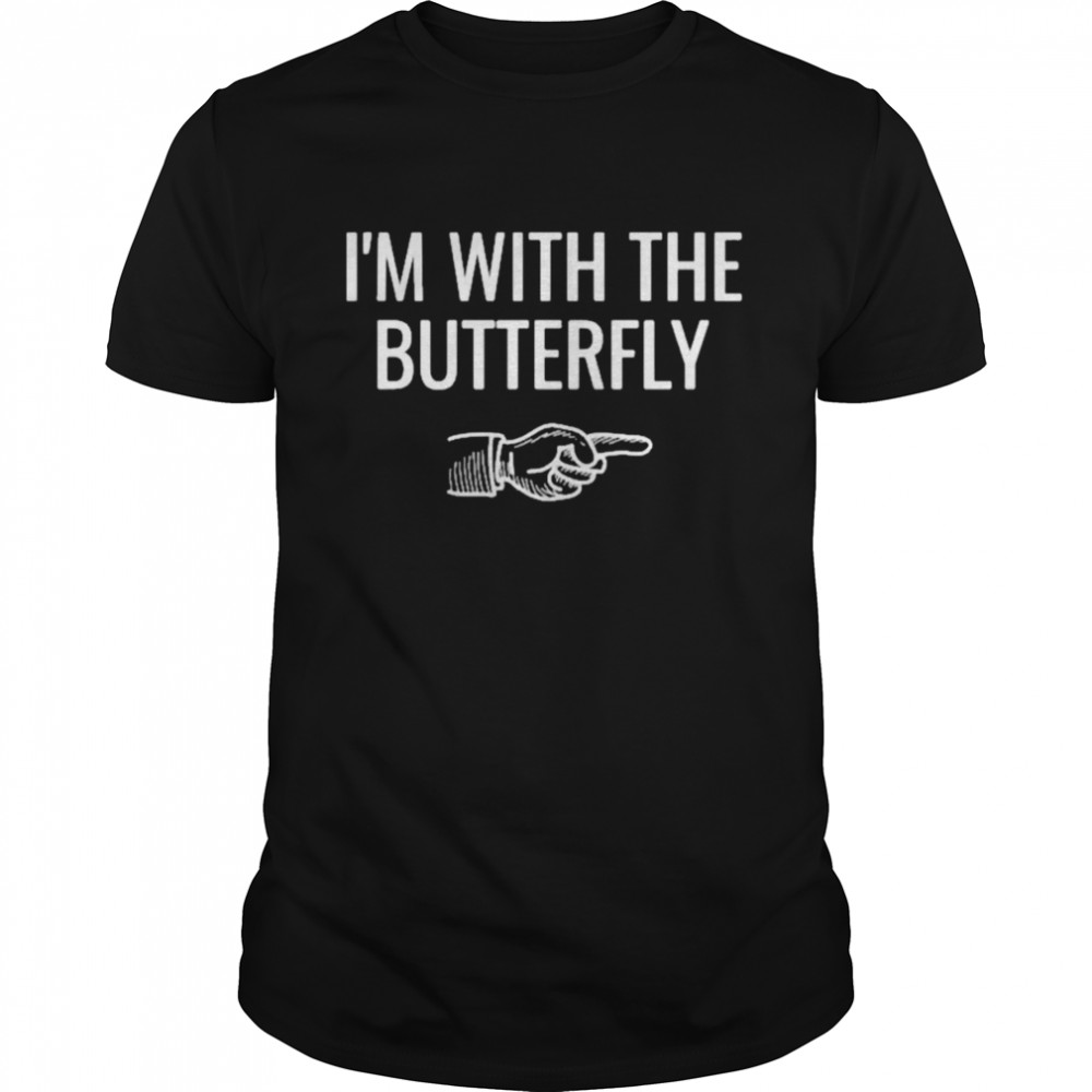 I’m With The Butterfly Halloween  Classic Men's T-shirt