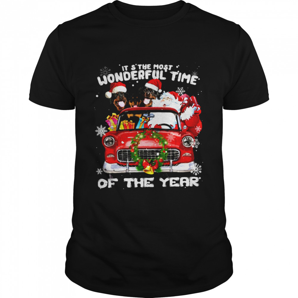 Merry Christmas It’s The Most Wonderful Time Of The Year Shirt