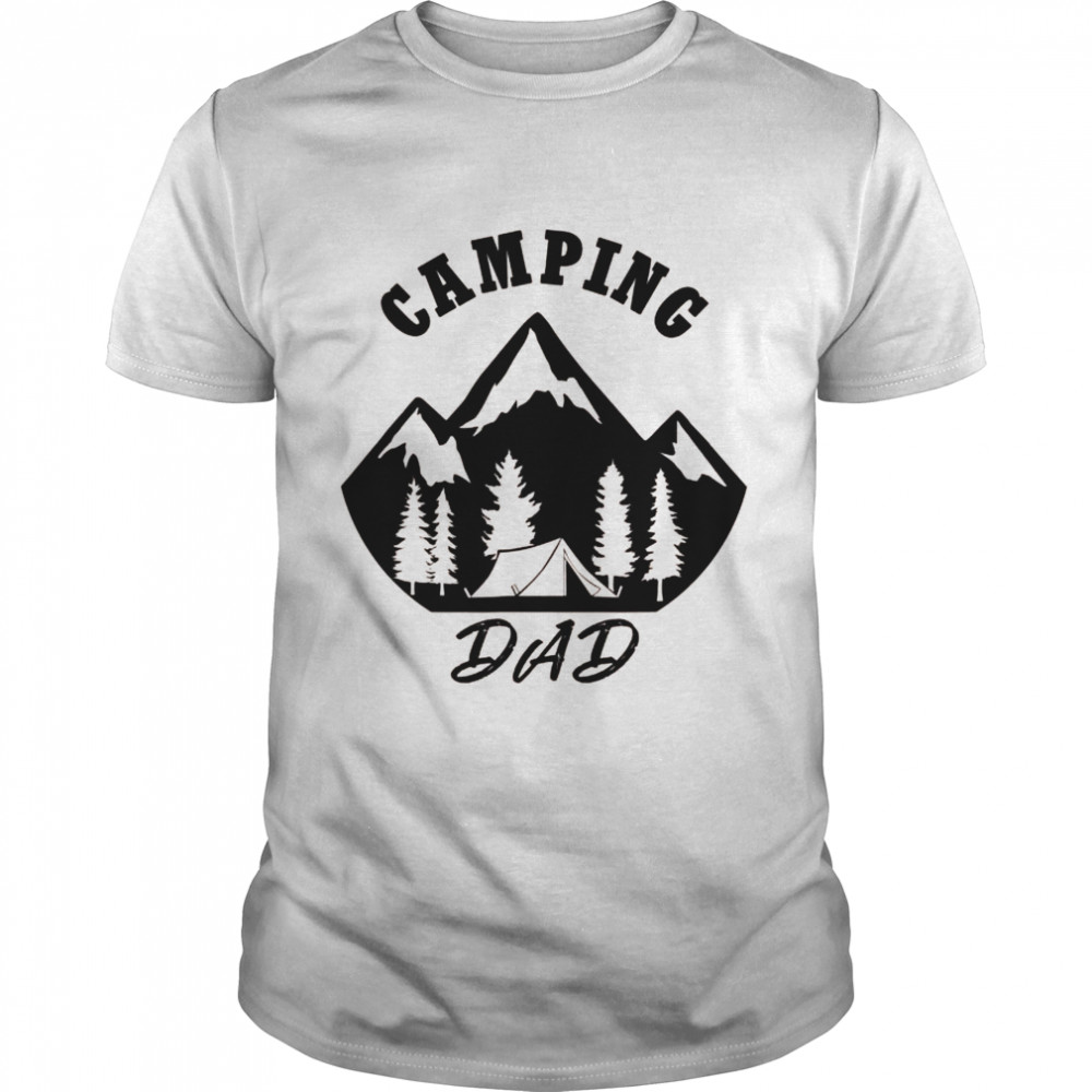 Forest Nature Wildlife Camping Dad  Classic Men's T-shirt