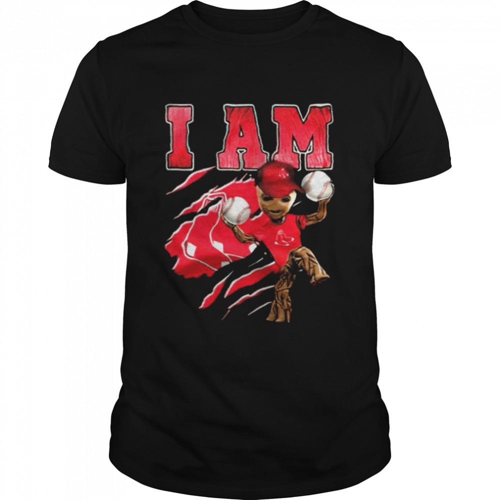 I am A Groot Boston Red Sox shirt