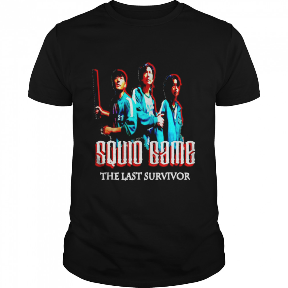 Squid Game The Last Survivor Korean Movie Shirt