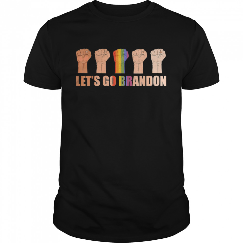Strong Hand LGBT Let’s Go Brandon Tee Conservative Anti Liberal Shirt