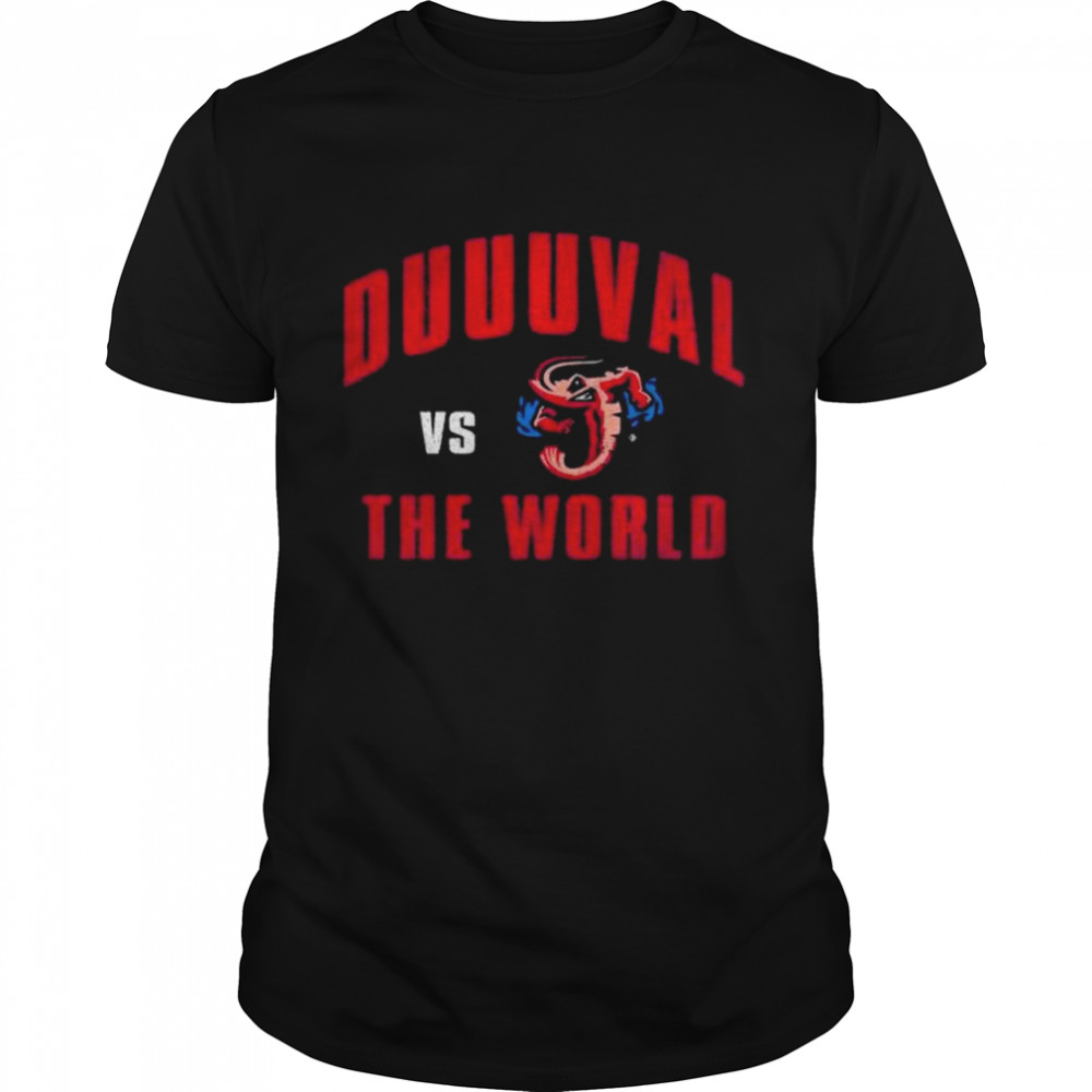 Jacksonville Jumbo Shrimp 108 Stitches Duuuval Versus  Classic Men's T-shirt
