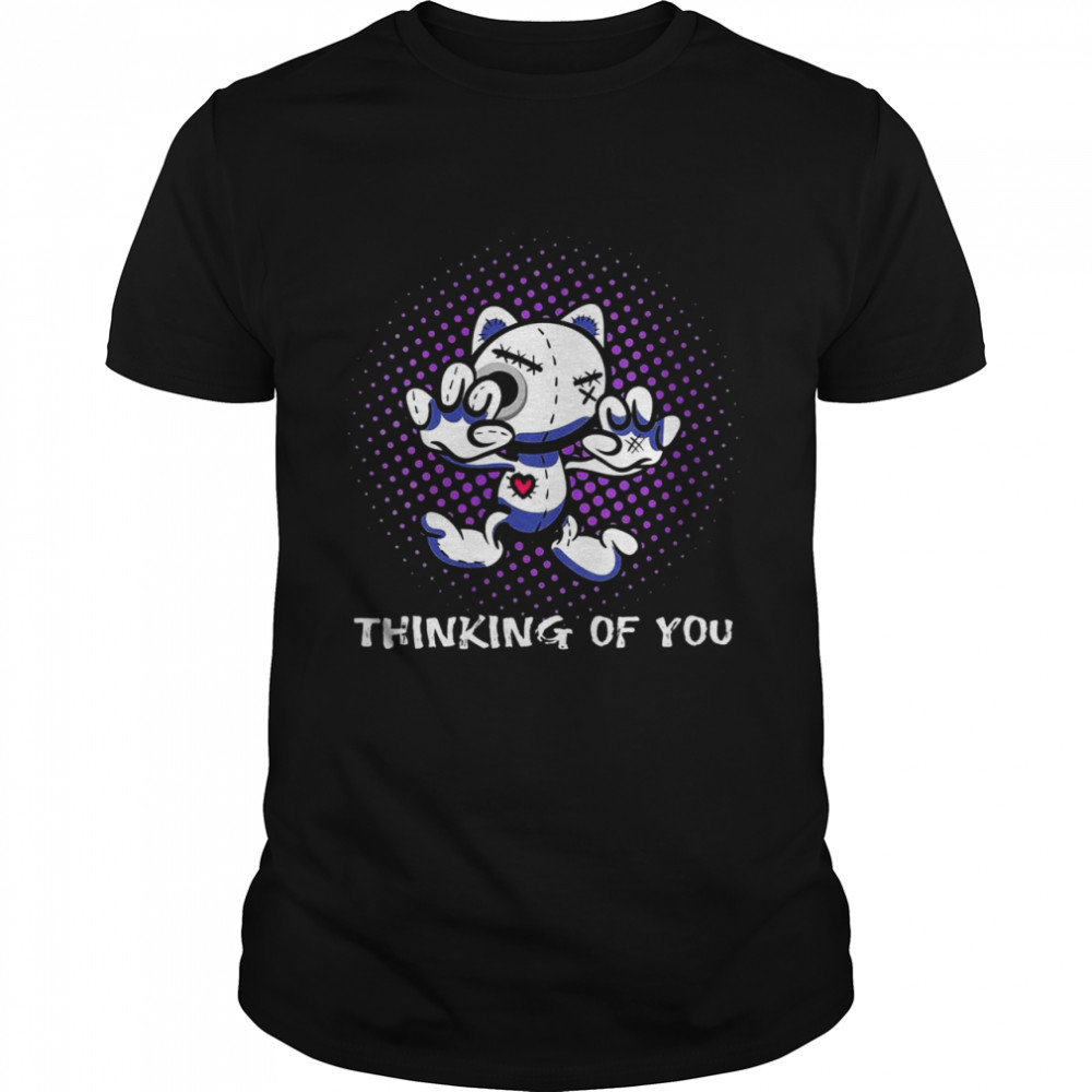 Thinking of you cute voodoo doll  Classic Men's T-shirt