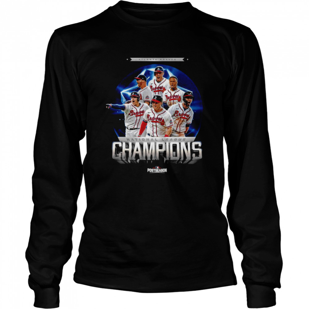 Atlanta Braves National League Champions World Series 2021 Unisex T-Shirt -  Teeruto