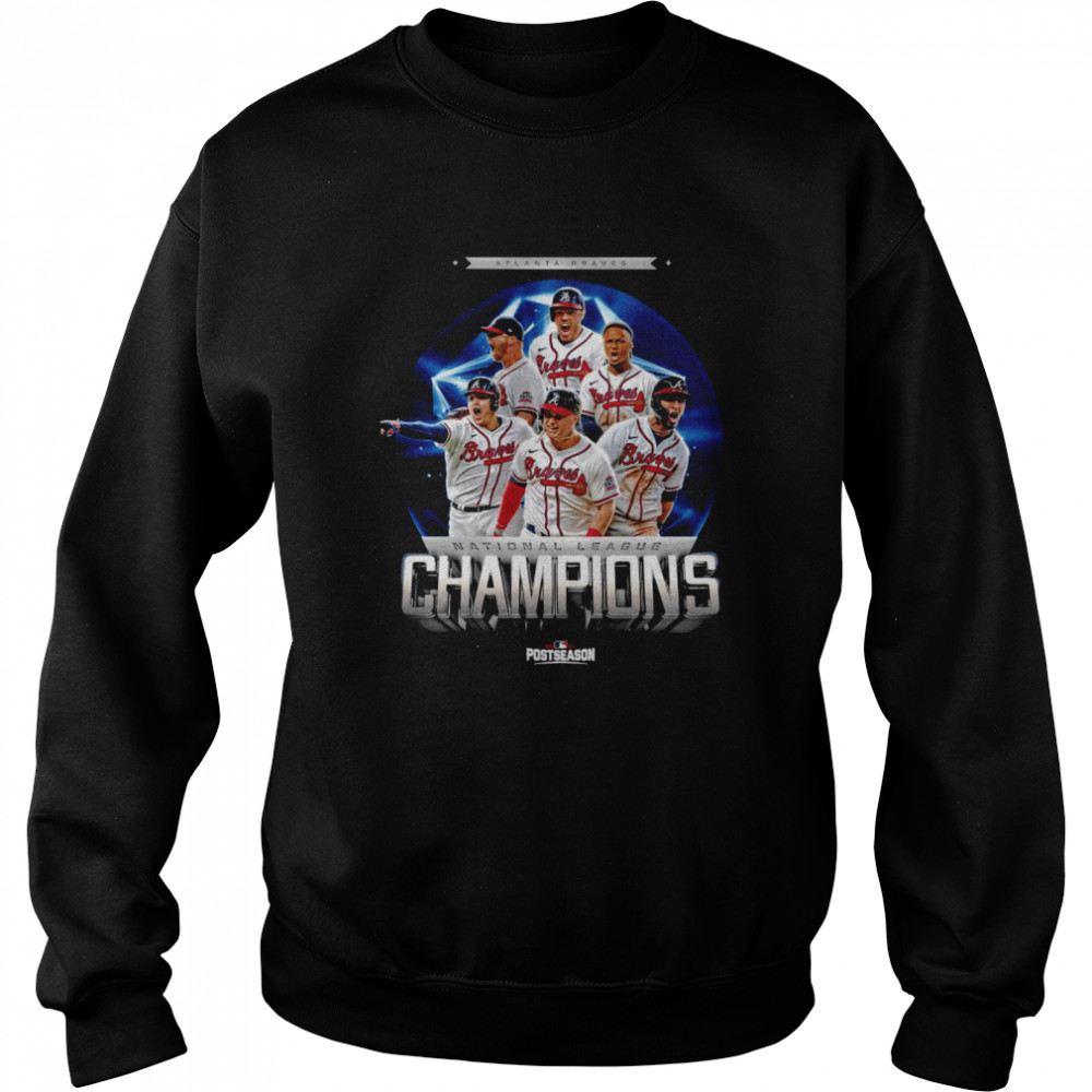 Atlanta Braves National League Champions World Series 2021 Unisex T-Shirt -  Teeruto