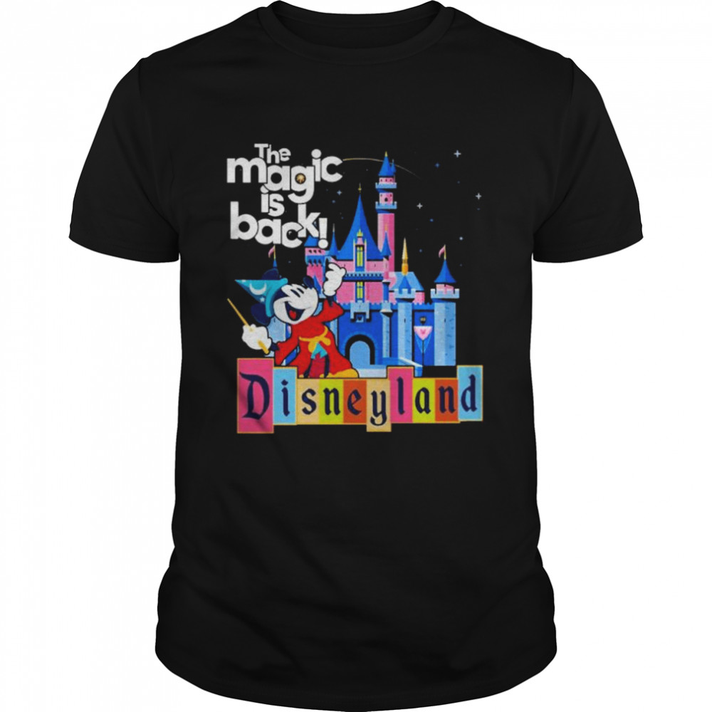 Mickey disney world 50th anniversary the magic is back shirt Classic Men's T-shirt