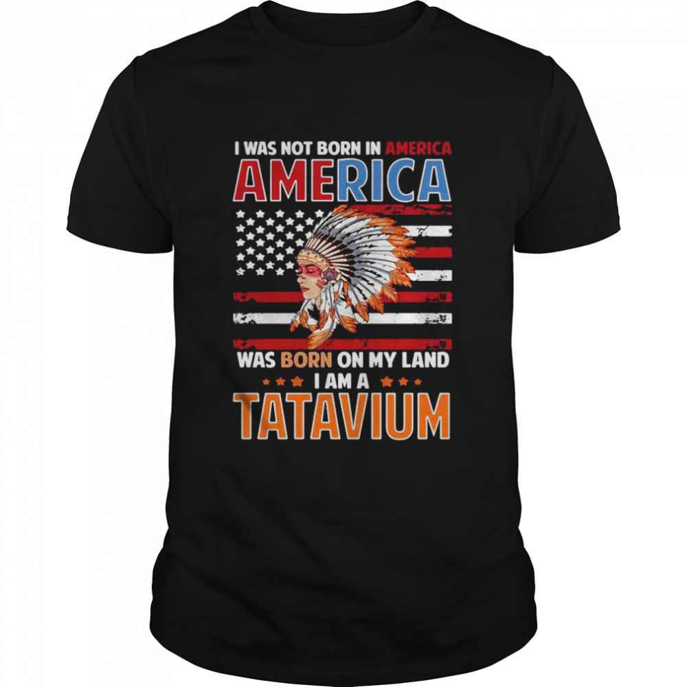 Tatavium Native American Girl Tatavium Female Related T-shirt