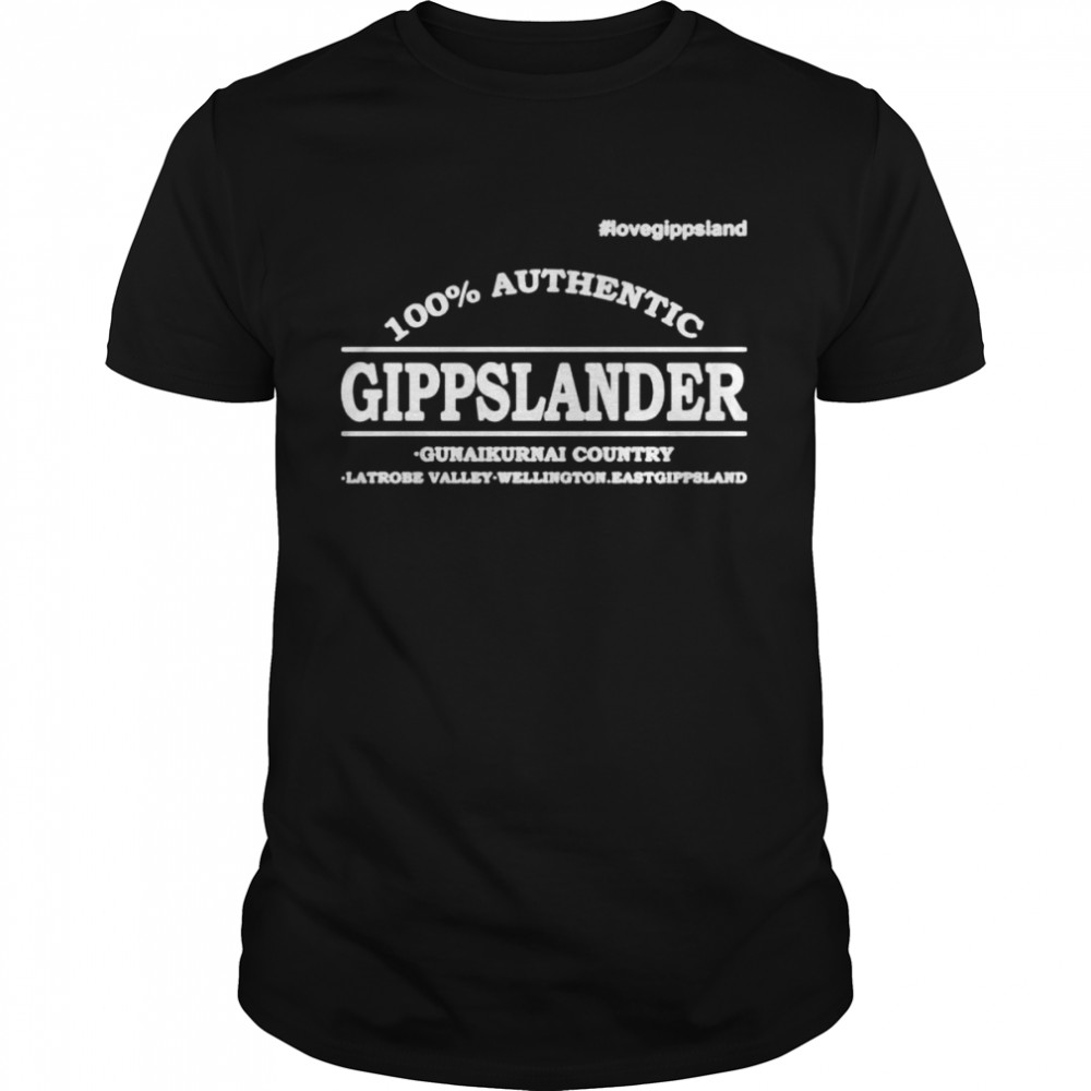Nice 100% authentic gippslander gunaikurnai country shirt Classic Men's T-shirt