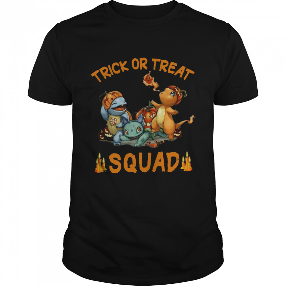 Pokemon Trick Or Treat Squad Happy Halloween  Classic Men's T-shirt
