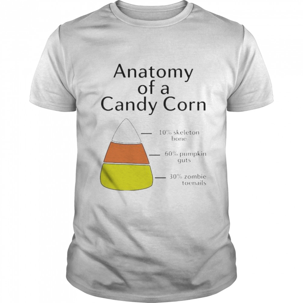 Premium anatomy of a candy corn shirt Classic Men's T-shirt