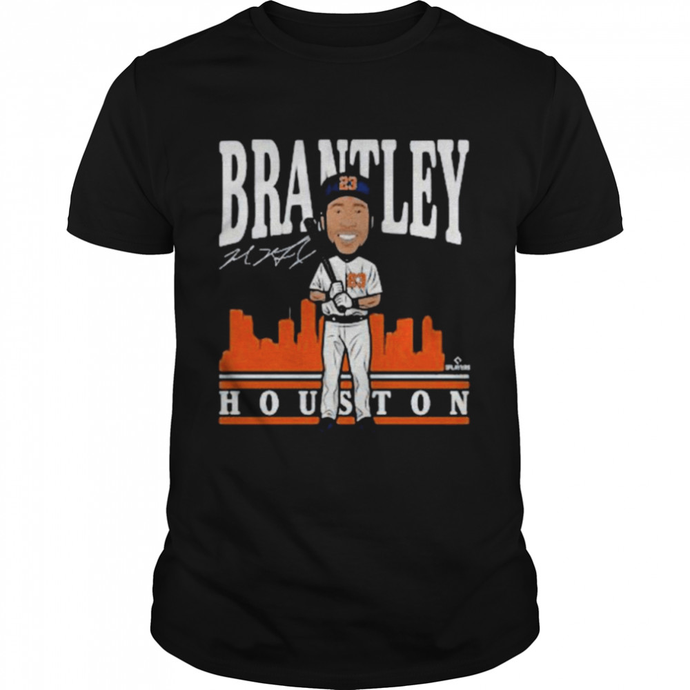 Michael Brantley Toon Houston Astros Signature Shirt