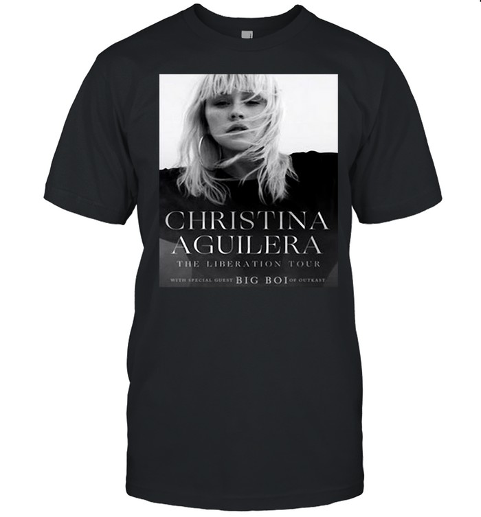 Christina Aguilera The Liberation Tour Big Boi T-shirt Classic Men's T-shirt
