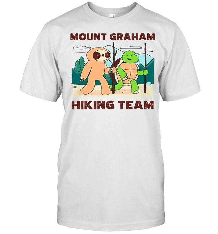 Mount Graham Hiking Team Climbing Expedition Camping Sloth T-shirt Classic Men's T-shirt