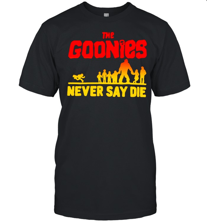 The Goonies Never Say Die T-shirt Classic Men's T-shirt