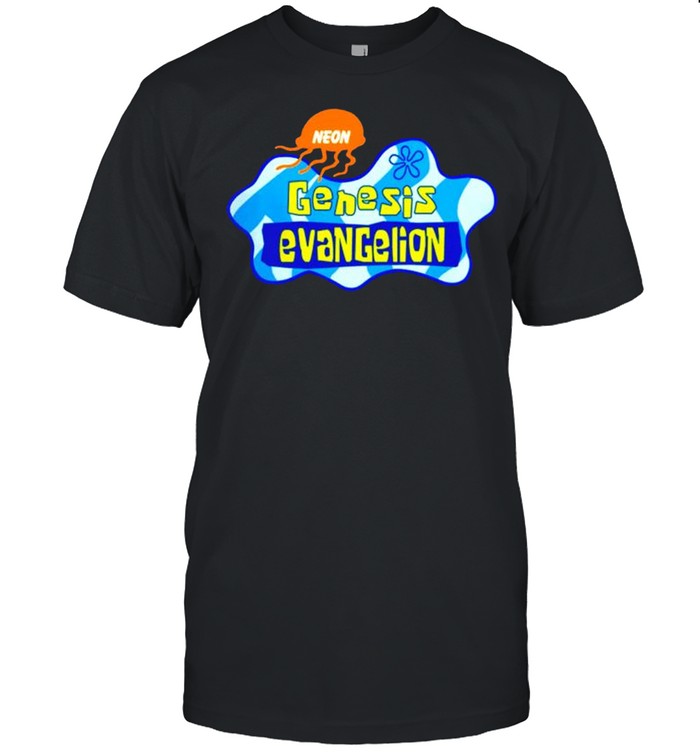 Neon Genesis Evangelion X Spongebob shirt Classic Men's T-shirt