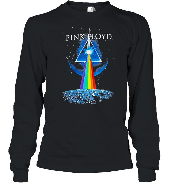 Pink Floyd Dark Side Invasion Black  Long Sleeved T-shirt