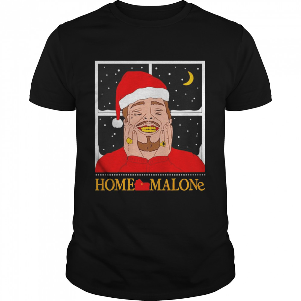 Home Malone Santa Hat Christmas shirt Classic Men's T-shirt