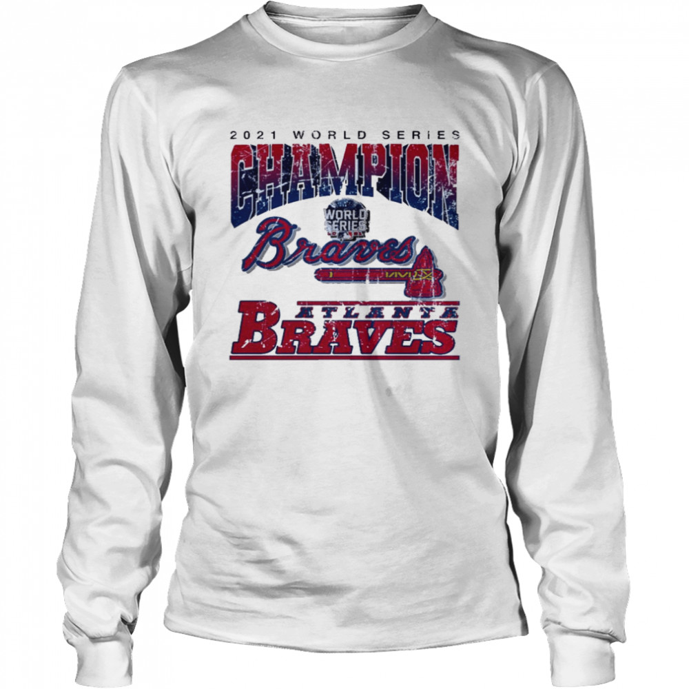 Ladies Atlanta Braves Long Sleeve T-Shirts, Braves Long-Sleeved