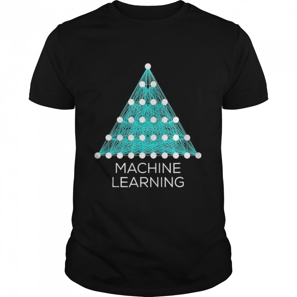 Artificial Intelligence Machine Learning Christmas Tree T-shirt