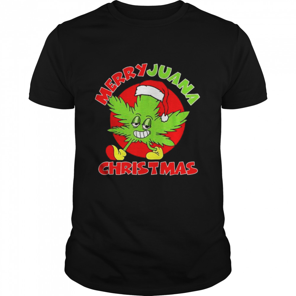 Merryjuana Christmas weed shirt