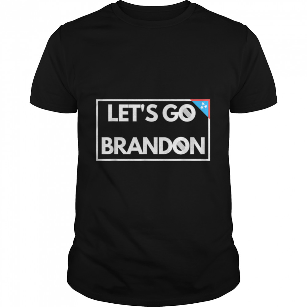 Let's Go Brandon, Funny Biden Political T- B09HYRZNCC Classic Men's T-shirt