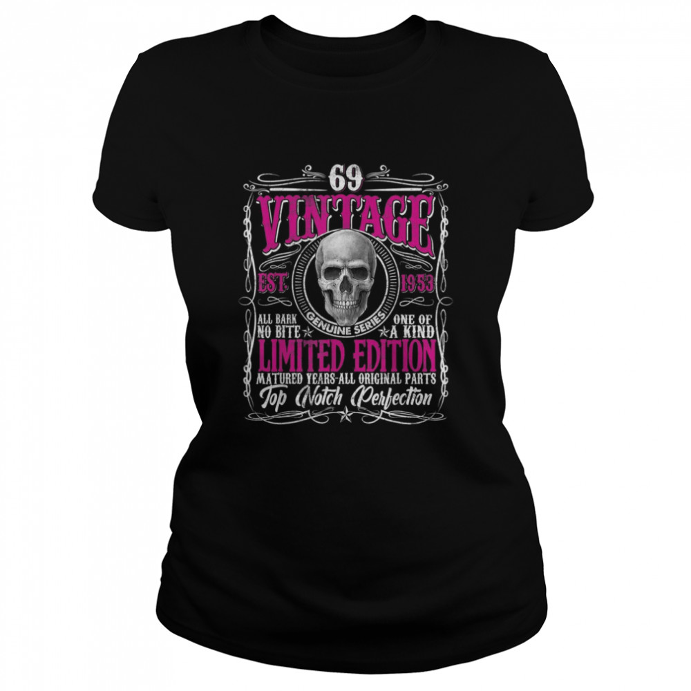 Vintage 1953 Limited Edition 1953 69 years old 69th Birthday Shirt ...