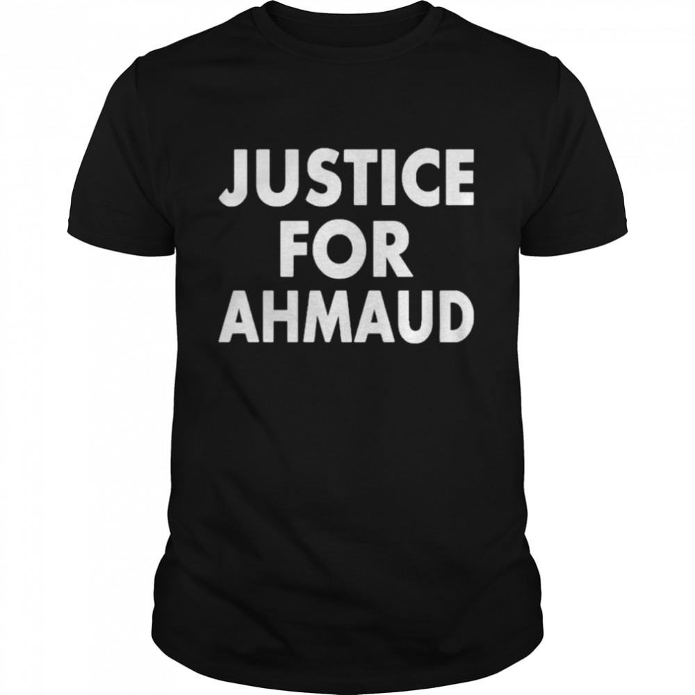 Justice for ahmaud shirt Classic Men's T-shirt