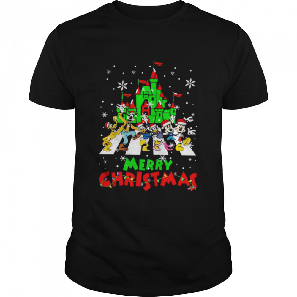 Merry christmas disney shirt