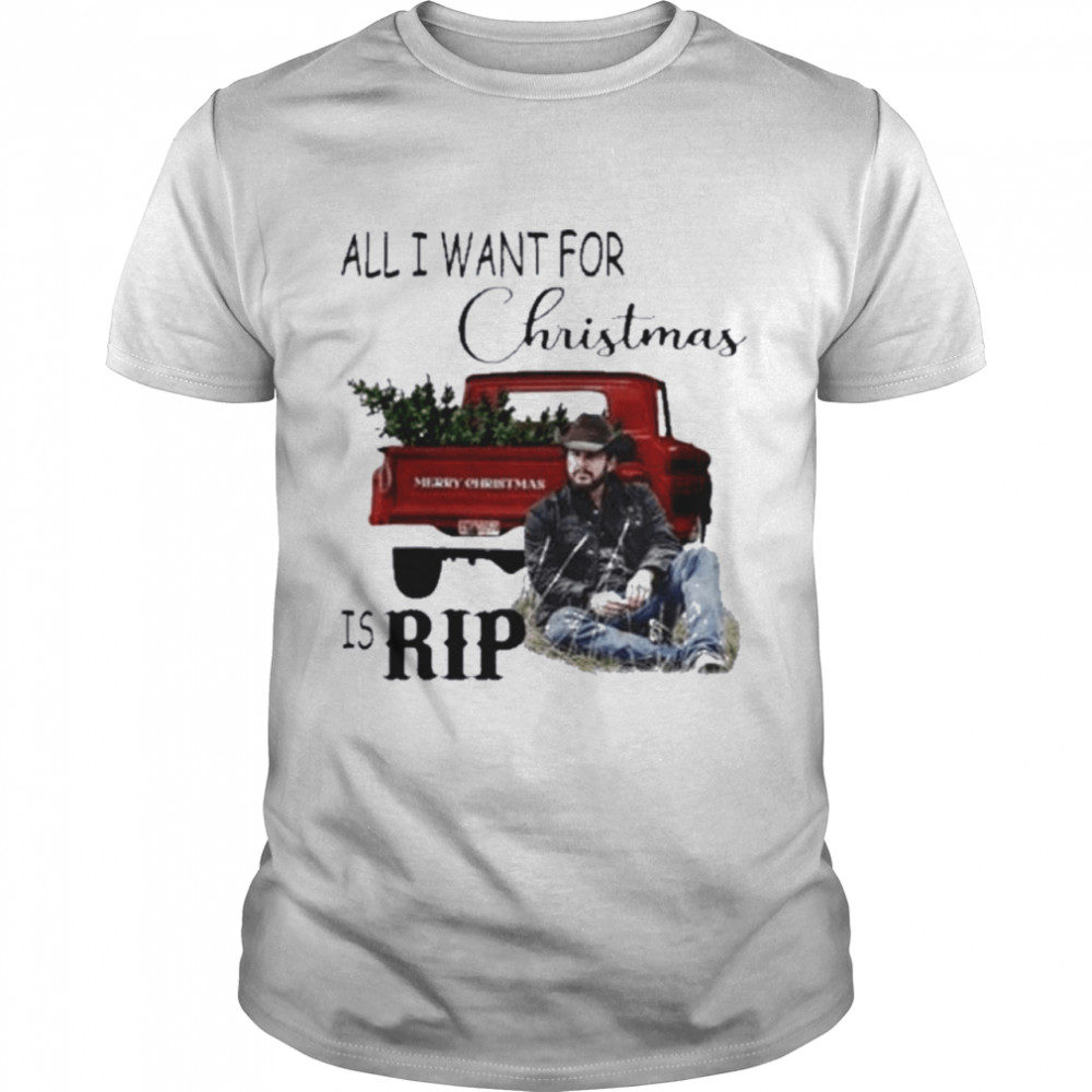 All I Want For Christmas Is Rip shirt Classic Men's T-shirt