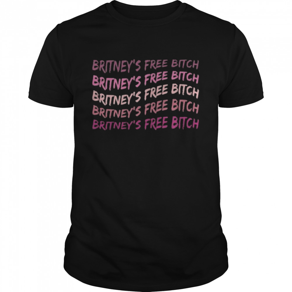 Britney Free Bitch Classic Men's T-shirt