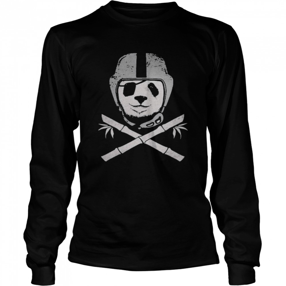 Panda Raiders shirt Long Sleeved T-shirt
