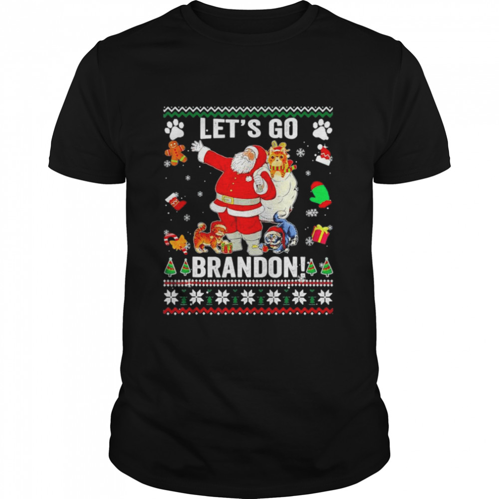 All I Want For Christmas Is This Let’s Go Braden Brandon T- Classic Men's T-shirt