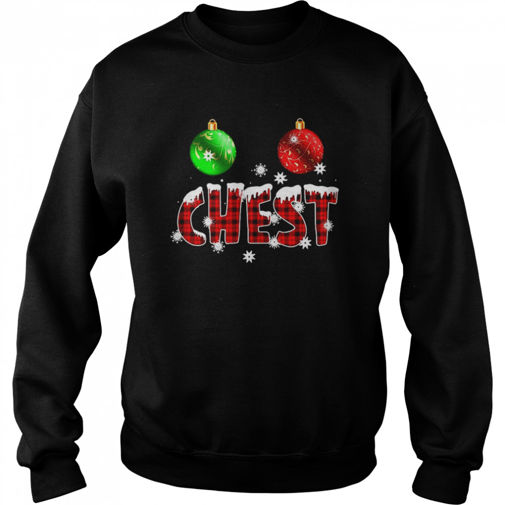 Couple Matching Christmas With Chestnuts Sweater Unisex Sweatshirt