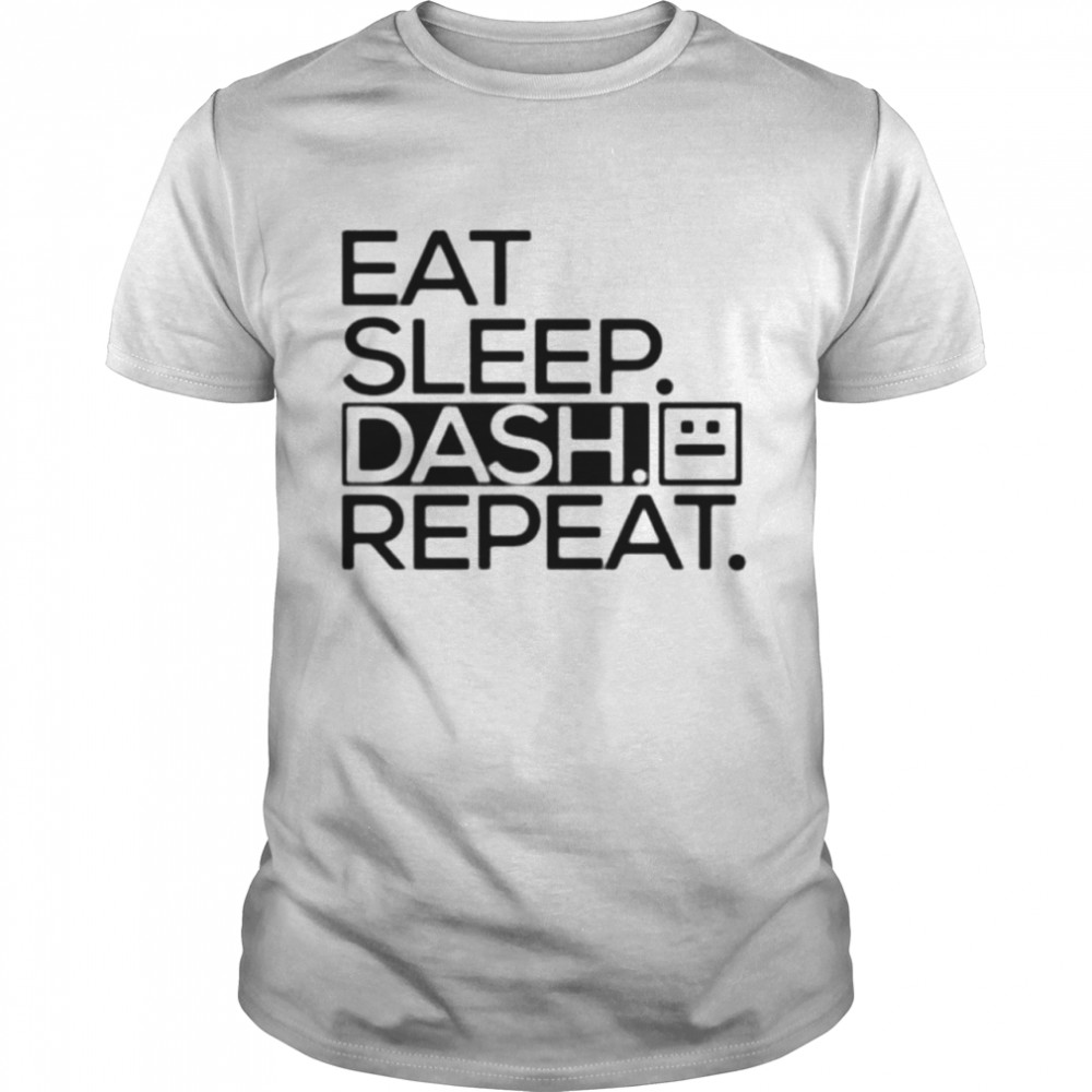 Eat sleep dash repeat t-shirt